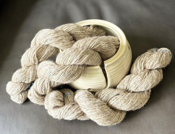 Icelandic lambs' wool yarn from High Ridge Meadows Farm, Randolph, VT